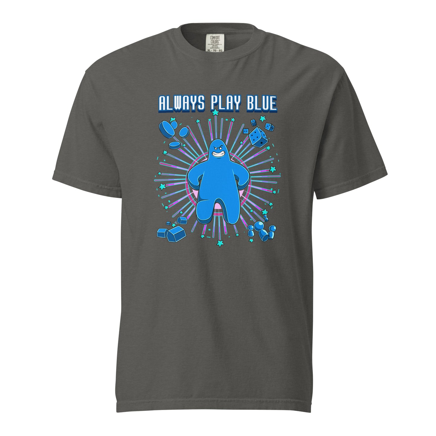 Always Play Blue! (Black / Gray)