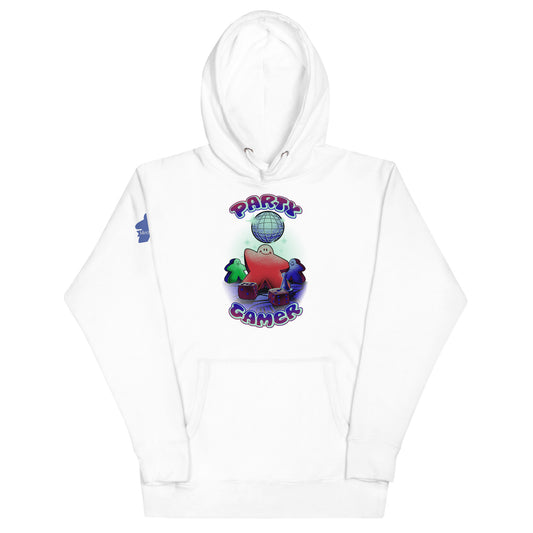 Party Gamer Hoodie (White)