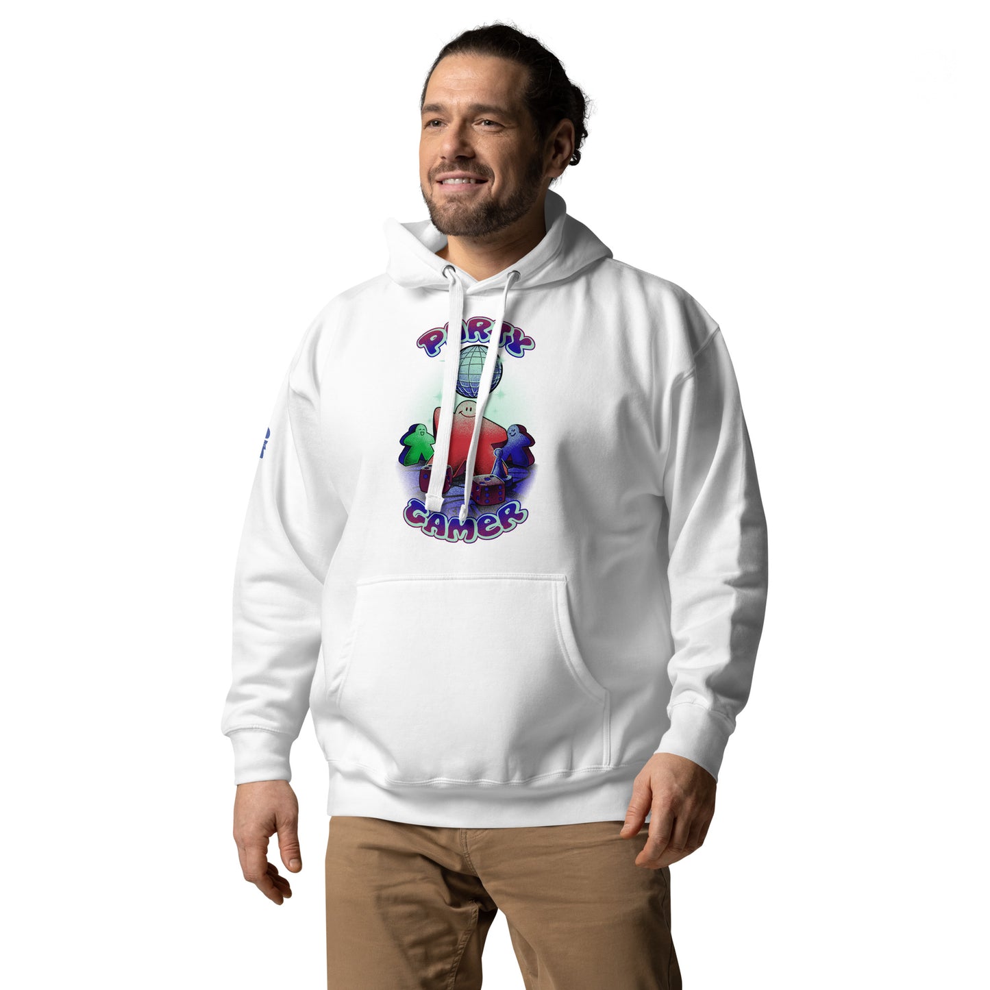 Party Gamer Hoodie (White)